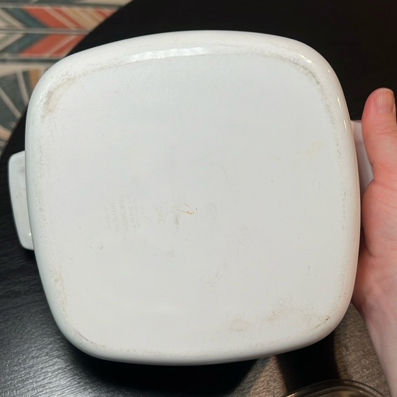 Vtg Corning Ware Pyrex Glass Lid 1.5 Qt Country Festival Amish Birds Flowers - Picture 12 of 14